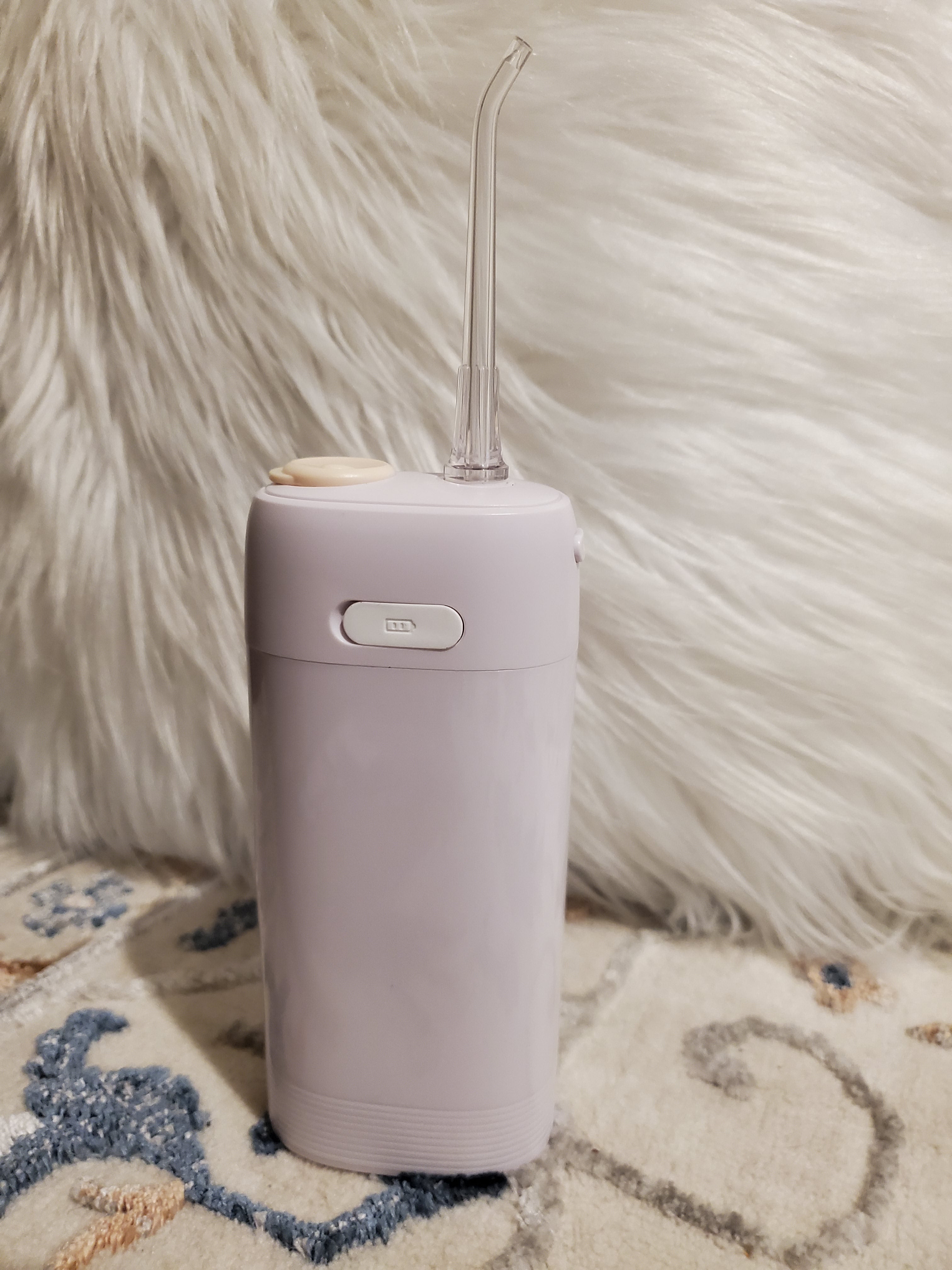 Portable dental water flosser 